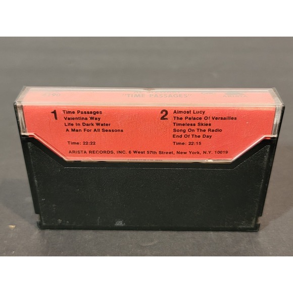 Al Stewart Time‎ Passages Cassette 1978 Arista Records - Picture 2 of 4